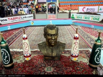The closing ceremony of the Fifth Asian Championship in Tabriz