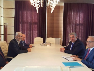 دیدار با وزیر ورزش آذربایجان