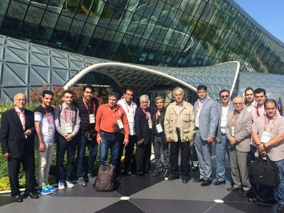 ورود کادر فنی به باکو