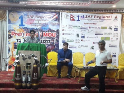 جلسه فنی و قرعه کشی مسابقات زورخانه ای و کشتی پهلوانی جنوب آسیا در نپال برگزار شد