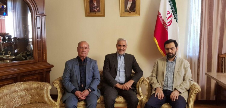 دیدار مهرعلیزاده با سفیر ایران در ارمنستان