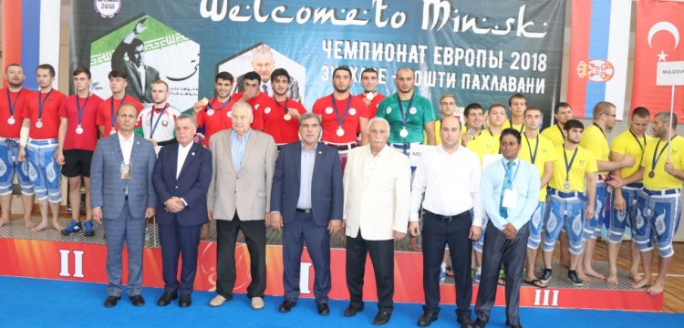 اذربایجان قهرمان رقابت های تیمی زورخانه ای