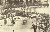 زورخانه در میدان ارگ در حضور ناصرالدین شاه، قرن 12 هجری