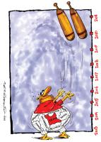 كاريكاتور: هفت سالگي فدراسيون جهاني زورخانه