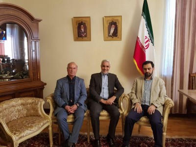 دیدار مهرعلیزاده با سفیر ایران در ارمنستان
